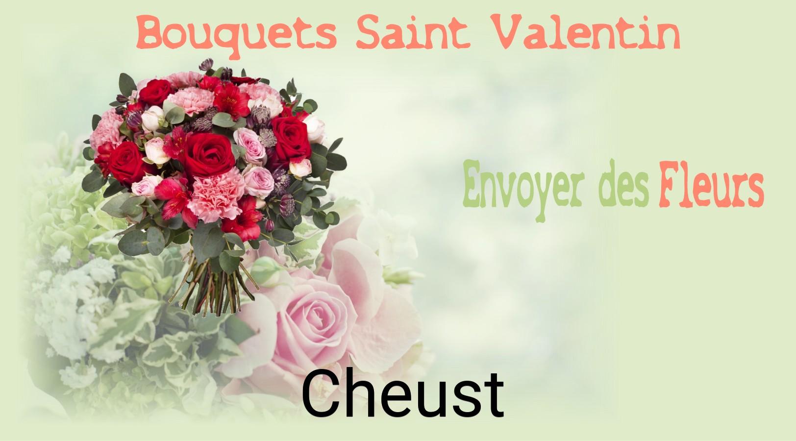 Roses de Saint-Valentin livrées à Cheust